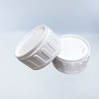 Bouchon à vis anti-déversement en plastique de 38 mm pour bouteille de produits chimiques avec couteau et feuille d'induction HIS Liner pour bouteilles de boissons/eau