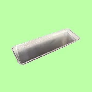Aluminum Foil Container For Baking Bread Cake Pastry Can Be Used In High Temperature Large Strip Baking