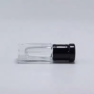 Venta al por Mayor de Botellas de Perfume de Vidrio Transparente de 3ml, 6ml y 12ml con Rodillo, Botellas para Aceites Esenciales con Tapa Negra y Serigrafía Personalizada - Product Image 4