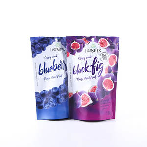 Bolsas de pie impresas personalizadas, bolsas de plástico transparente reciclables para envasado de alimentos congelados con logotipo de impresión de huecograbado - Product Image 4