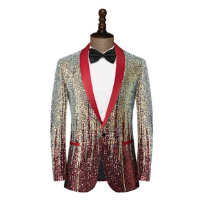 <span class=keywords><strong>Giacca</strong></span> da <span class=keywords><strong>Uomo</strong></span> M-5XL con Paillettes Sfumate Effetto Meteora per Spettacoli Teatrali, Presentatori di Bar o Sfilate - <span class=keywords><strong>Blazer</strong></span> - Product Image 3