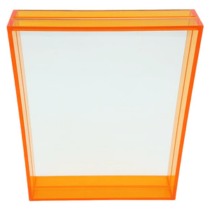 Cadre photo en acrylique 15 x 20 cm, rectangulaire, transparent, coloré, décoration intérieure, salon, chambre à coucher, bureau - Product Image 3