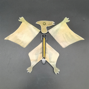Großhandel Custom Günstige Wind Dinosaurier Kinder Überraschung papier Flying Toy Zaubertricks mit Gummiband Neues Werbe geschenk - Product Image 2