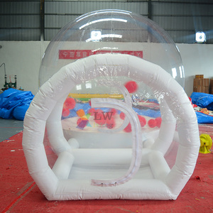Offre Spéciale clair transparent igloo PVC bébé pull videur maison fête bulle tente gonflable bulle <span class=keywords><strong>ballon</strong></span> dôme <span class=keywords><strong>pour</strong></span> les enfants - Product Image 2
