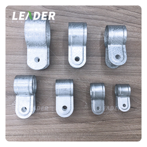 Abrazadera de acero galvanizado para invernadero, abrazadera de 1,5mm de grosor, fácil de instalar, barata, para conectar tuberías de arco - Product Image 2