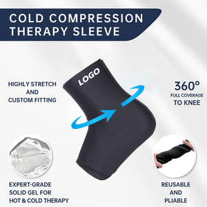 OEM LOGO Ice Pack <strong>Ankle</strong> Wrap 8mm Gel Cold Hot <strong>Ankle</strong> Sleeve <strong>Ankle</strong> <strong>Brace</strong> <strong>for</strong> Swelling Sprained Plantar Fasciitis