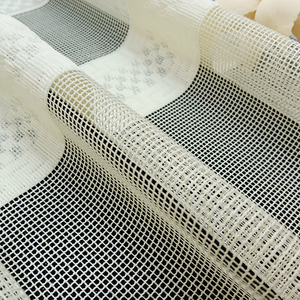 Rollo de <span class=keywords><strong>tul</strong></span> de malla para ventana, tela <span class=keywords><strong>transparente</strong></span> de poliéster, por metro, listo para hacer gasa - Product Image 1