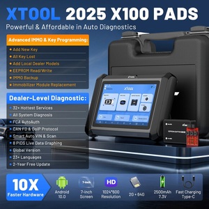 XTOOL X100焊盘升级为X100PAD PLUS汽车IMMO钥匙编程诊断工具读取钥匙密码所有钥匙丢失CAN FD & DOIP - Product Image 2