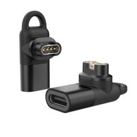 Adaptateur de chargeur USB-C pour Venu3/3S/fenix7/7x/5s/6/6X, conception en forme de L, charge et synchronisation des données
