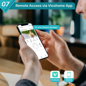 Caméra de sécurité solaire PTZ sans fil WiFi avec vision nocturne couleur CMOS étanche IP66, audio bidirectionnel et carte mémoire SOVMIKU - Product Image 6