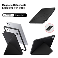 Manyetik Çıkarılabilir Tablet Kılıfı Kalem Tutucu ile |   2'si 1 Arada Çift Kılıf ve Tek Gövde Esnek Çalışma İçin