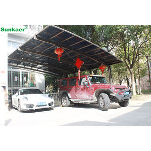 <span class=keywords><strong>Tettoia</strong></span> Parasole per Auto da Esterno in Policarbonato, Pensilina per Parcheggio Auto, Carport a <span class=keywords><strong>Sbalzo</strong></span> Fornito dal Produttore - Product Image 6