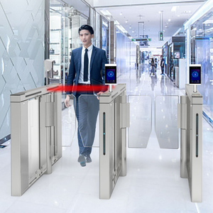 Facial Recognition Swing Gate Flap Turnstile Barrier Gate Pedestrian <strong>Access</strong> <strong>Control</strong> <strong>System</strong> - Product Image 5
