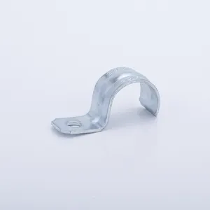 Galvanized Steel EMT One Hole Strap Pipe Clamp
