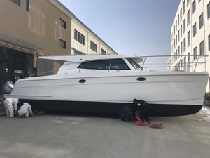 Catamarano a Motore Grandsea 11.60m/38ft in Vetroresina/Resina Vinilica, 150HP, Doppi Motori, Velocità 18 Nodi, per <span class=keywords><strong>Pesca</strong></span> Sportiva e Laghetto - Product Image 3