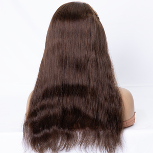 # Extension per Coda <span class=keywords><strong>di</strong></span> Cavallo Castano Chiaro con 7 Clip, Voluminosa e Sicura, 18 Pollici, 160g, Realizzata a Macchina in Capelli Umani per Ufficio/Festa - Product Image 3
