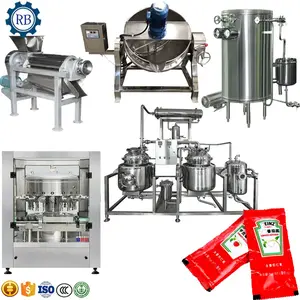 Machine électrique pour fabriquer la pâte de pommes et de la Sauce tomate, appareil de Production de Ketchup, prix d'usine