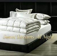 Couette universelle écologique toutes saisons en duvet de canard, taille Queen, blanche, douce, moelleuse, respirante, 500g de garnissage, intégrale