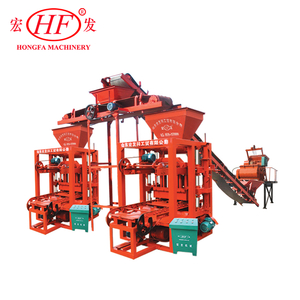 Hot bán cao chi phí-hiệu SuấT tỷ lệ bê tông máy móc Qtj4-26 bán tự động rỗng khối làm cho máy dây chuyền sản xuất - Product Image 2