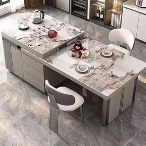 <span class=keywords><strong>Isola</strong></span> da <span class=keywords><strong>Cucina</strong></span> Piccola di Alta Qualità dal Design Moderno, Estensibile <span class=keywords><strong>e</strong></span> Bianca <span class=keywords><strong>con</strong></span> Piano Cottura - Product Image 1