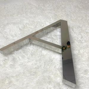 シルバーミラー発光金属文字屋内/車広告LEDネオンライト建物病院学校ロゴモデル番号 - Product Image 3