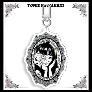 Llavero de acrílico de 10 cm de la serie de cómics de terror de <span class=keywords><strong>Junji</strong></span> <span class=keywords><strong>Ito</strong></span>, <span class=keywords><strong>Tomie</strong></span> Kawakami, adecuado para bolsos, llaves, regalos de cosplay, regalo perfecto para fans - Product Image 4