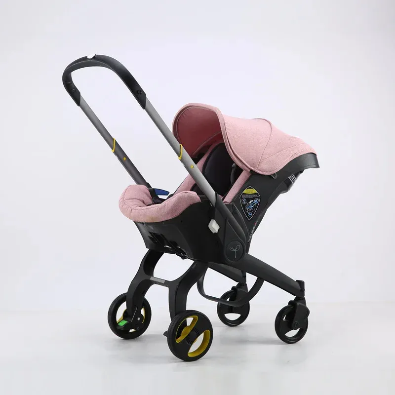 Baby Stroller 4 in 1 With Car Seat Baby Bassinet Folding Baby Carriage Prams For Newborns Cart