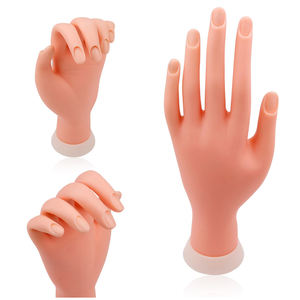 Acrylique Ongles Silicone <span class=keywords><strong>Pour</strong></span> Ongles <span class=keywords><strong>Manucure</strong></span> Formation Doigt Faux Ongles Pratique Caoutchouc <span class=keywords><strong>Main</strong></span> - Product Image 1