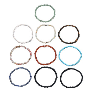 Geometric <b>Beaded</b> Bracelet <b>Set</b> Handcrafted High End Design Versatile For Women Fashion Jewelry Accessory - Product Image 5
