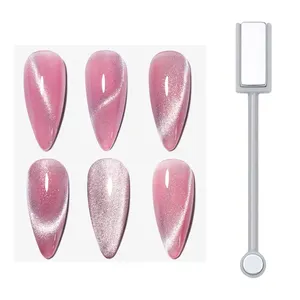 Professional Cat Eye Magnet Double-ended Strong Magnetic Stick For Nail Art Private Label