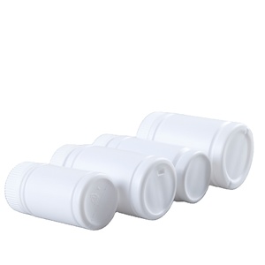 Flacone Capsule Bianco Slub 300cc in PE con Tappo Rotondo per Riempimento di Polveri e Compresse, Uso Agricolo - Product Image 2