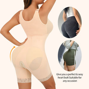 Femmes Post Chirurgie Shapewear S-shaper Crochet Crotchless Body Shaper <span class=keywords><strong>Corset</strong></span> Fajas Colombianas Shapewear - Product Image 4