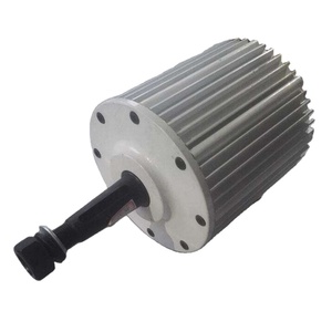 2kw Energía libre 48V/96V AC Síncrono Sin núcleo Generador de viento de imán permanente Trifásico 2000W Potencia nominal - Product Image 1