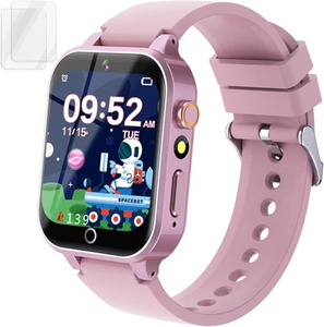 นาฬิกาอัจฉริยะสำหรับเด็ก พร้อม GPS ระบุตำแหน่ง กล้องหมุนความละเอียดสูง แบตเตอรี่ใช้งานได้ยาวนาน ตรวจสอบสุขภาพ ป้องกันน้ำ ป้องกันการสูญหาย - Product Image 1