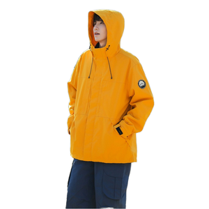 Trois-en-un détachable imperméable à l'eau Soft Shell deux pièces à capuche pour hommes et femmes Camping en plein air randonnée escalade combinaison de <span class=keywords><strong>ski</strong></span> - Product Image 1