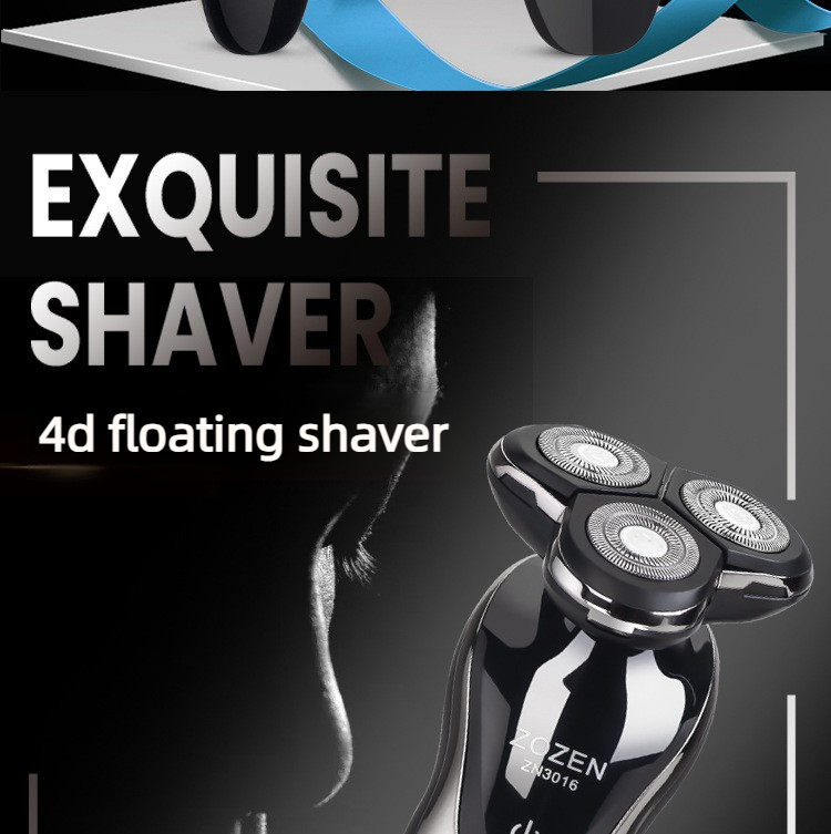 MENGLIR Mini Rotary Electric Shaver – Portable IPX6 Waterproof Men's Razor - View 3
