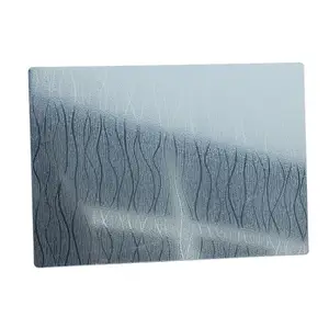 Factory Supplier Embossing Pattern Stainless Steel Plate for Card Laminator