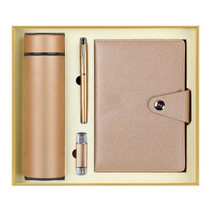4-in-1 vendita veloce A5 quaderno Set di penna USB con bottiglia di bevande <span class=keywords><strong>regalo</strong></span> aziendale per la laurea Set <span class=keywords><strong>regalo</strong></span> di natale - Product Image 3
