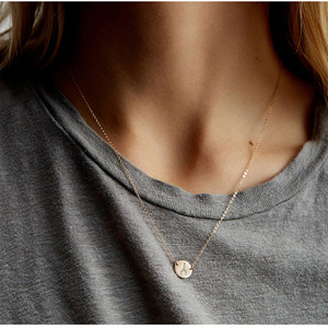 De acero inoxidable de arquitectura símbolo colgante collares - Product Image 2
