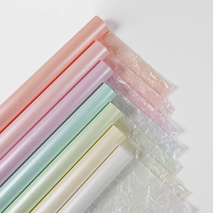 Carta da Regalo Sintetica Floreale a Doppio Lato con Effetto Stropicciato, Sottile, per Fioristi, Matrimoni, Festa della Mamma, Vendita all'Ingrosso - Product Image 3