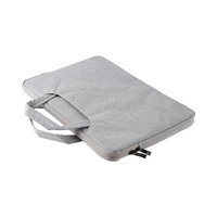 Sac pour ordinateur portable en polyester, style simple, moderne et minimaliste, portable, imperméable et antichoc, multi-usages pour les affaires, les tablettes et les voyages