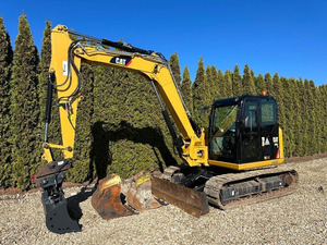 Utilisé pour Caterpillar CAT308E2CR pelle hydraulique EPA approbation CE chenille d'occasion avec moteur pompe boîte de vitesses engrenage PLC - Product Image 2