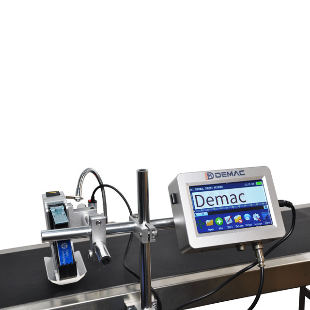 DEMAC Automatic 2.5 TIJ Printer for Continuous High-speed Inkjet Printing