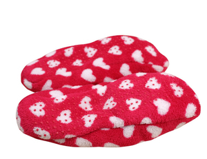 Mocassins tendance pour femmes, doublure en peluche, antidérapants, motif cœur, vente en gros d'usine - Product Image 2