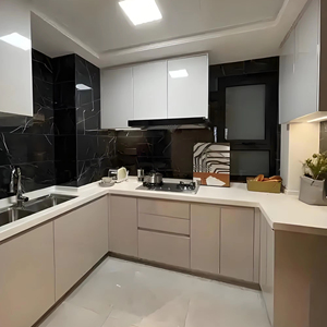 Gabinetes de Madera Modernos Personalizados para Dormitorio con Bandeja Completa, Gabinetes y Accesorios de Alta Calidad con Garantía de 5 Años - Product Image 1