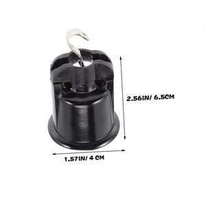 HoneyFly E26 support de douille de lampe 250V 4A 660W bakélite <span class=keywords><strong>plafond</strong></span> suspendu arbre de noël base d'<span class=keywords><strong>ampoule</strong></span> avec <span class=keywords><strong>crochet</strong></span> - Product Image 6