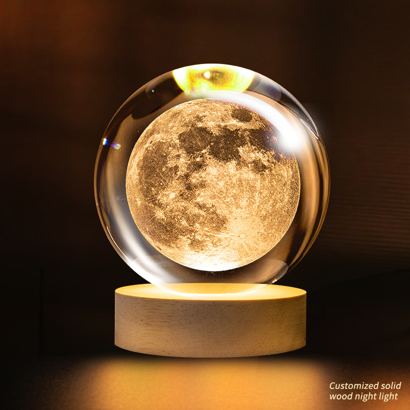 Crystal ball moon