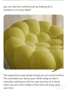 Modern PC <b>Material</b> Portable <b>Sofa</b> with App Control in a Compact Design for Home Office & Hotel Use Place of Origin AD - Product Image 3