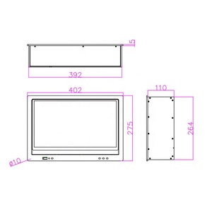 Hiện đại hiệu quả chi phí HD 15.6inch màn hình siêu mỏng cơ giới lật lên bàn Màn hình LCD nâng cho văn phòng phòng hội nghị bàn - Product Image 6