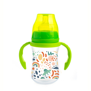 Suministro directo de fábrica Biberón de alta calidad sin BPA de 250/320ml hecho de silicona y PP para recién nacidos - Product Image 4